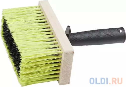 Макловица ЗУБР 01809-15 МАСТЕР МАКСИ, искусственная щетина, деревянный корпус, 70x150мм