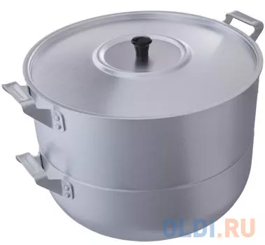 МАНТЫ-КАЗАН АЛЮМИН. 6 Л, 4 ДИСКА (1) МТ-040