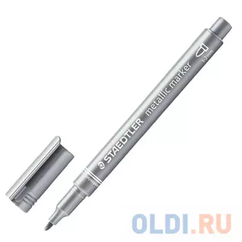 Маркер декоративный Staedtler 8323-81 2 мм серебристый