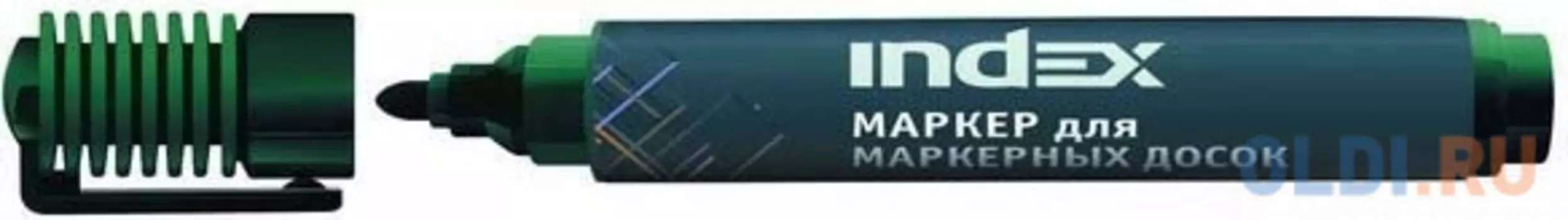 Маркер для доски Index IMW535/GN 4 мм зеленый IMW535/GN