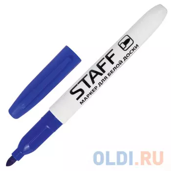 Маркер для доски STAFF 151094 2.5 мм синий