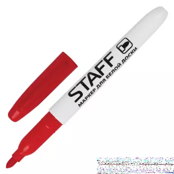 Маркер для доски STAFF 151095 2.5 мм красный