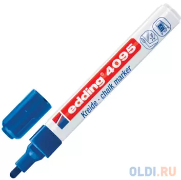 Маркер для окон и стекла Edding Маркер 2-3 мм синий