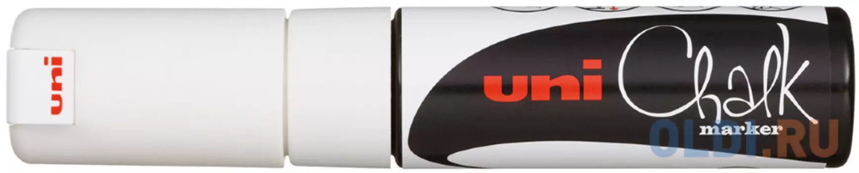 Маркер для окон и стекла UNI Chalk PWE-8K 8 мм белый