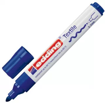 Маркер для ткани Edding Маркер для ткани 2-3 мм синий