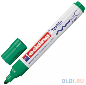 Маркер для ткани Edding Маркер для ткани 2-3 мм зеленый