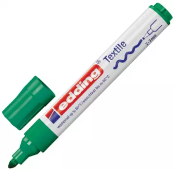 Маркер для ткани Edding Маркер для ткани 2-3 мм зеленый