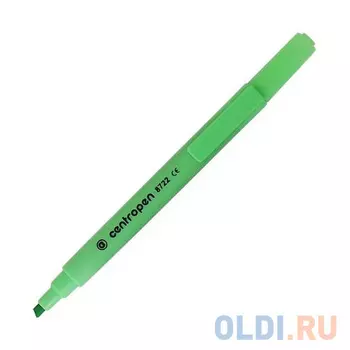 Маркер флуоресцентный Centropen 8722/1З зеленый