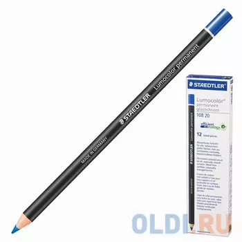 Маркер-карандаш Staedtler 108 20-3 4,5 мм синий