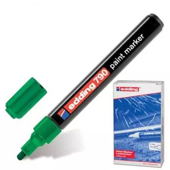 Маркер-краска лаковый Edding E-790/4 2, 3, 4 мм зеленый