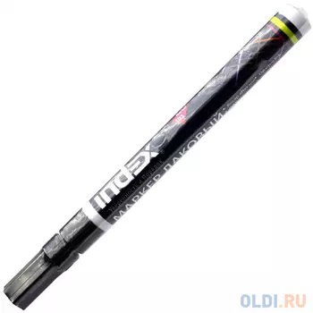 Маркер лаковый Index IPM101/BK 2 мм черный