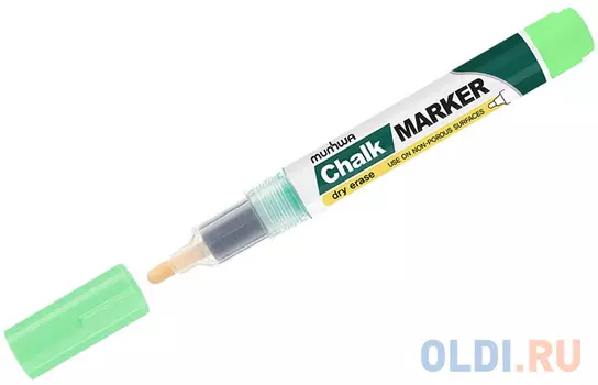 Маркер меловой MUNHWA CM-04 3 мм зеленый