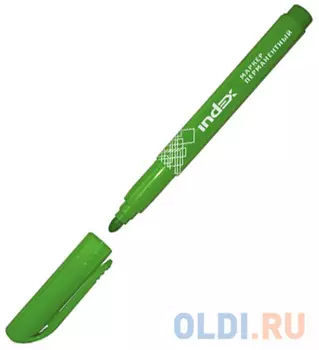 Маркер перманентный Index IMP550/GN 4 мм зеленый