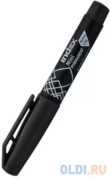 Маркер перманентный Index Мини 4 мм черный IMP570/BK