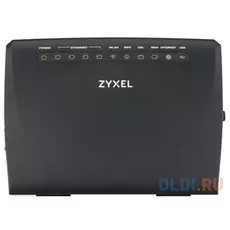 Маршрутизатор беспроводной Zyxel VMG3312-T20A (VMG3312-T20A-EU01V1F) N300 10/100/1000BASE-TX/VDSL/ADSL черный