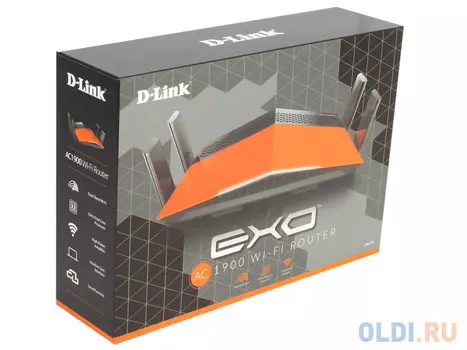 Маршрутизатор D-Link DIR-879/A1A Беспроводной двухдиапазонный гигабитный маршрутизатор AC1900