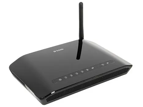 Маршрутизатор D-Link DSL-2640U/RA/U2A ADSL внешний беспроводной Ethernet роутер, 802.11n, 4xLAN, 1xADSL, сплиттер, Annex A