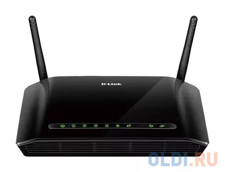 Маршрутизатор D-Link DSL-2740U/RA/V2A Беспроводной маршрутизатор ADSL2+ с поддержкой Ethernet WAN