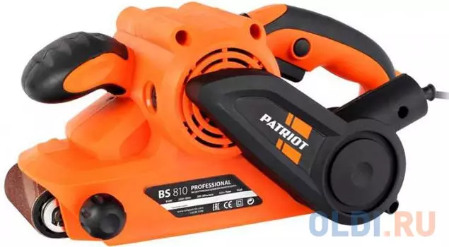 Машина ленточная шлифовальная (ЛШМ) PATRIOT BS 810