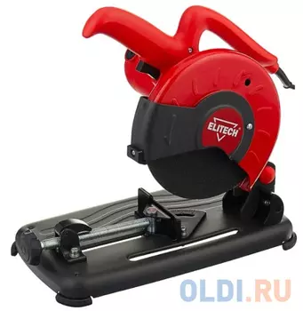 Машина отрезная ELITECH 180931 ПМ 1218 круг: 180х22, 1300 Вт, глубина пропила 50 мм