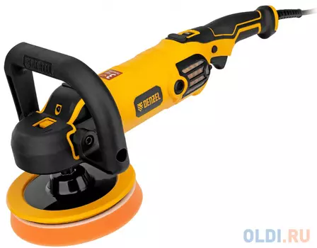 Машина полировальная CP-180, 1400 Вт, 180 мм, 0-3000 об/мин// Denzel