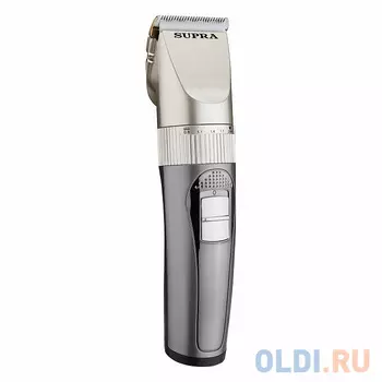 Машинка для стрижки волос Supra HCS-143 серебристый