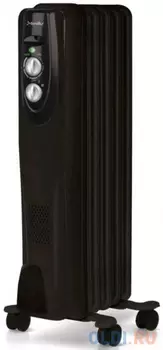 Масляный радиатор BALLU Classic BOH/CL-05BRN 1000 Вт чёрный