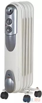 Масляный радиатор Ресанта ОМПТ- 5Н 1000 Вт белый