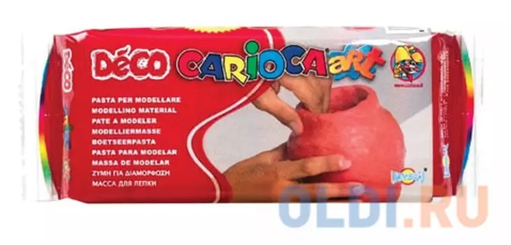 Масса для лепки CARIOCA отвердевающая 1 цвет