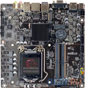 Материнская плата Afox AFOX motherboard intel H510, INTEL® Socket 1200, Mini-ITX (17 x17cm)