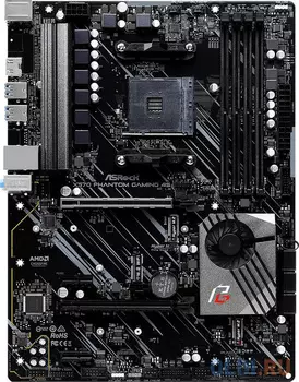 Материнская плата ASRock X570 PHANTOM GAMING 4S Socket AM4 AMD X570 4xDDR4 2xPCI-E 16x 2xPCI-E 1x 8 ATX Retail