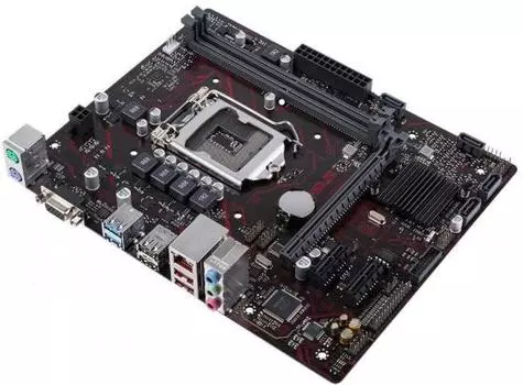 Материнская плата ASUS EX-H110M-V Socket 1151, H110, 2xDDR4, 1xPCI-E 16x, 2xPCI-E 1x, mATX