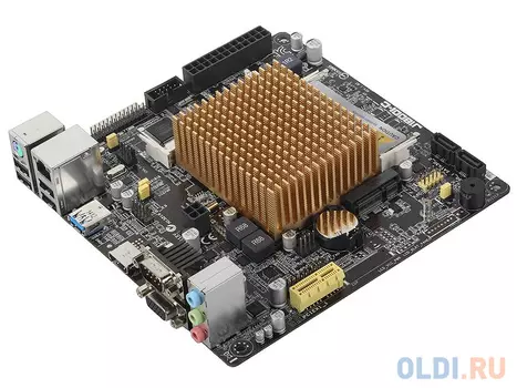 Материнская плата ASUS J1800I-C с процессором Intel 2xDDR4 1xPCI-E 1x 2xSATA II mini-ITX Retail