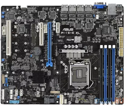 Материнская плата ASUS P11C-C/4L Socket 1151 C242 4xDDR4 1xPCI-E 16x 1xPCI 1xPCI-E 8x 6 ATX Retail 90SB06M0-M0UAY0