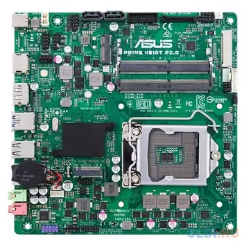 Материнская плата ASUS PRIME H310T R2.0 Socket 1151 v2 H310 2xDDR4 2 mini-ITX Retail 90MB10K0-M0EAYM