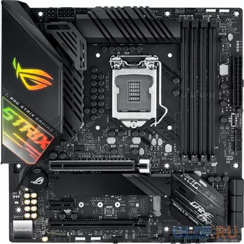 Материнская плата ASUS ROG STRIX Z490-G GAMING Socket 1200 Z490 4xDDR4 2xPCI-E 16x 1xPCI-E 1x 6 mATX Retail