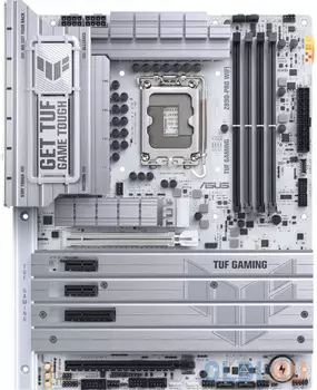 Материнская плата ASUS TUF GAMING Z890-PRO WIFI LGA1851 ATX 4xDDR5 2xPCIEx16 PCIEx4 2xPCIEx1 4xM.2 2xThunderbolt DP HDMI 2.5GLAN Wi-Fi 7