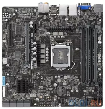 Материнская плата ASUS WS C246M PRO Socket 1151 Intel C246 4xDDR4 1xPCI-E 16x 1xPCI-E 1x 1xPCI-E 8x 8 uATX Retail 90SW00E0-M0EAY0