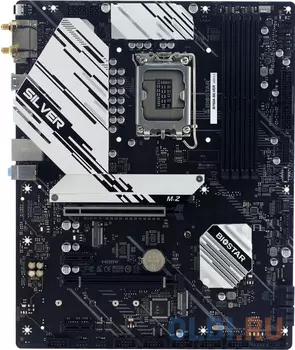 Материнская плата Biostar B760A-Silver Soc-1700 Intel B760 4xDDR5 ATX AC`97 8ch(7.1) 2.5Gg RAID+VGA+HDMI+DP