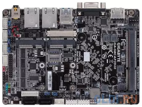 Материнская плата GIGABYTE GA-SBCAP3940 (Atom x5-E3940 SoC, SBC 146x102mm)