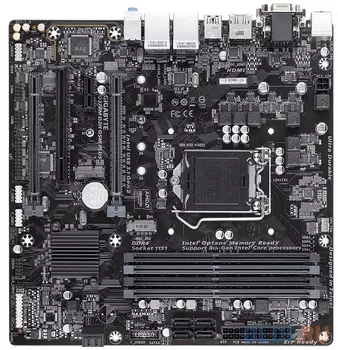 Материнская плата GigaByte Q370M D3H GSM PLUS Socket 1151 v2 Q370 4xDDR4 2xPCI-E 16x 1xPCI 1xPCI-E 1x 6 mATX Retail