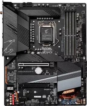 Материнская плата GigaByte Z590 AORUS ELITE AX Socket 1200 Z590 4xDDR4 2xPCI-E 16x 1xPCI-E 1x 6 ATX Retail