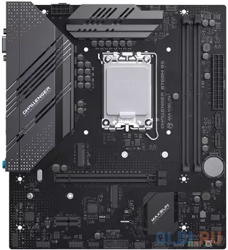 Материнская плата Maxsun MS-Challenger B760M D5 WIFI B760, LGA1700, 2*DDR5, 1*PCIEx16, 1*PCIEx1, 2*M.2, 6*USB3.2Gen1, 4*USB2.0, 3*SATA3.0, 1G, VGA, HD