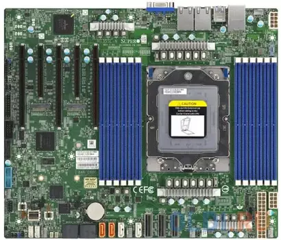 Материнская плата SuperMicro MBD-H13SSL-N-B AMD EPYC UP platform with socket SP5 CPU, SoC, 12x Bulk