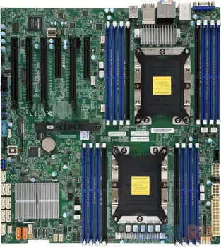 Материнская Плата SuperMicro MBD-X11DAI-N-B Soc-3647 iC621 eATX 16xDDR4 10xSATA3 SATA RAID iC621 2хGgbEth bulk