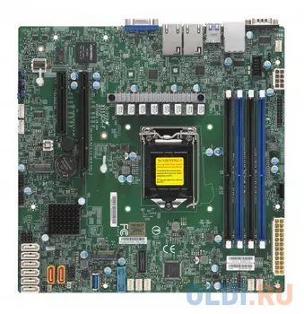 Материнская плата Supermicro MBD-X11SCH-F-O Socket 1151 v2 Intel C246 4xDDR4 2xPCI-E 8x 8 mATX Retail