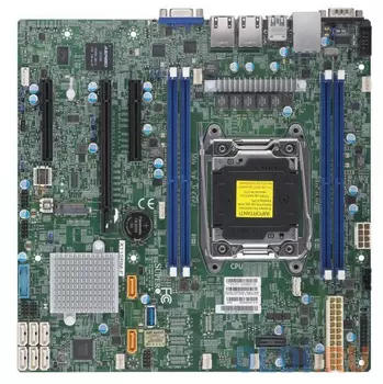 Материнская плата Supermicro MBD-X11SRM-F-O Socket 2066 Intel C422 4xDDR4 1xPCI-E 16x 2xPCI-E 8x 8 mATX