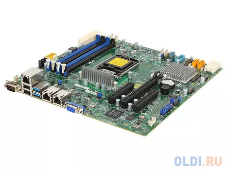 Мат плата Supermicro MBD-X11SSL-F-O uATX, LGA1151, Intel C232, 4xDDR4, 6xSATA, 2xGbE, IPMI, VGA