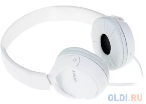 Наушники SONY MDR-ZX110W накладные, цвет белый
