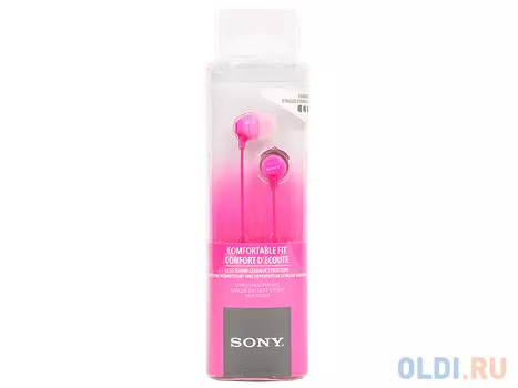 Наушники SONY MDREX15LPPI.AE Pink
